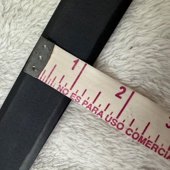 Cole Haan genuine leather men's belt black color size 40/100 buckle closure new - Picture 4 of 6